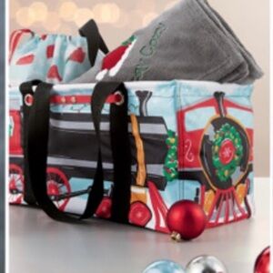 Thirty-One Holiday Express Medium Utility Tote New in Package
